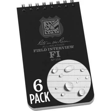 Rite in the Rain Interview Notebook - 6 Pack
