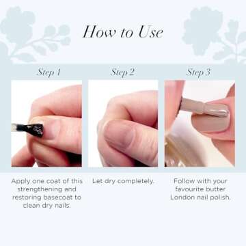 butter LONDON Horse Power Basecoat for Stronger Nails