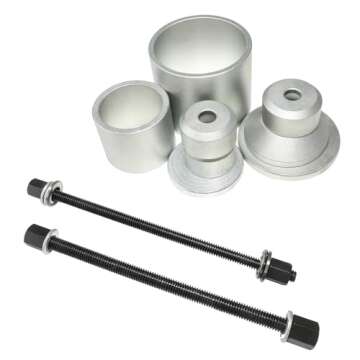 DPTOOL Bushing Press Kit Rear Axle Arm Suspension Bushing Removal Install Tool Kit Compatible with Audi Volkswagen Bushing Puller Tool