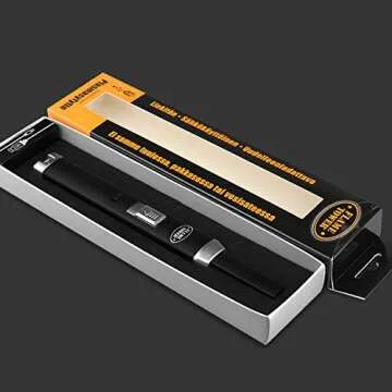 Hocety Rechargeable Butane Torch Lighter for Candles