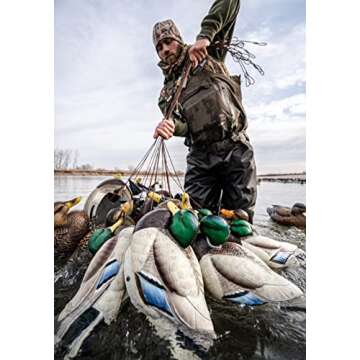 Lifetime Decoys 6ft 6oz Texas Rig Decoy Anchors for Hunters