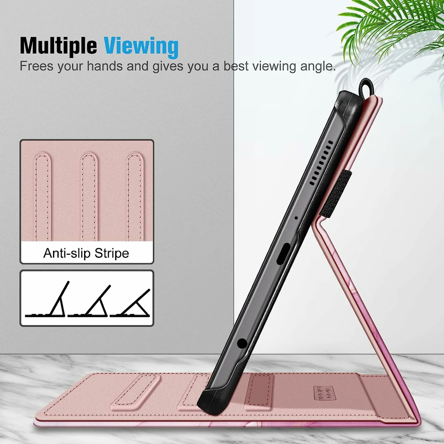 Fintie Samsung Galaxy Tab A7 Lite Case - Marble