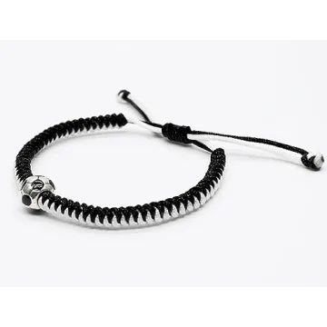 MANYC Soccer Bracelets for All Ages - Black 2PCS