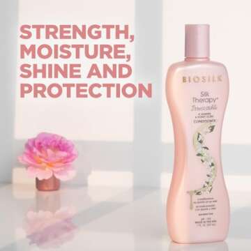 BioSilk Irresistible Collection Silk Therapy Conditioner - Nourishing & Fragrant Hair Care, 7 Oz