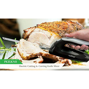 NutriChef Premium Electric Knife for Effortless Carving