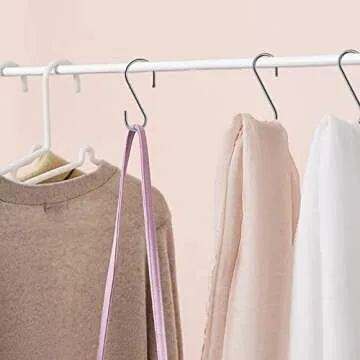 ESFUN 24 Pack S Hooks for Heavy Duty Hanging Solutions