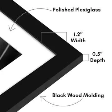 Americanflat 20x28 Picture Frame - Elegant Wall Display