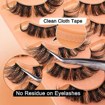 DIY Lash Extension Kit for Stunning Cat Eye Lashes