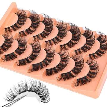 DIY Lash Extension Kit for Stunning Cat Eye Lashes