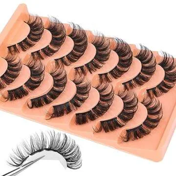 DIY Lash Extension Kit for Stunning Cat Eye Lashes