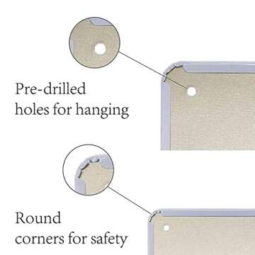 DISGOWONG Metal Tin Sign 70s Retro Groovy Hippie Slogan Mushroom Vintage Signs Motivational Positive Inspirational Quotes Let is Grow Together for Coffee Bar Decoration Wall Art Decor 8X12 Inch