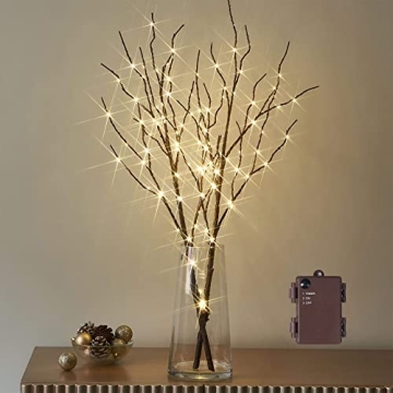 Birchlitland Lighted Branches with Timer - 32IN LED