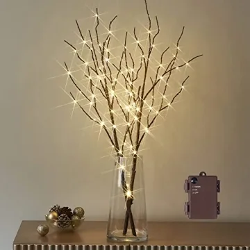 Birchlitland Lighted Branches with Timer - 32IN LED