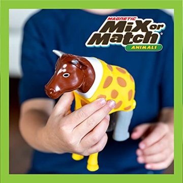 Magnetic Mix or Match Jungle Animals Toy Set 16 Pieces