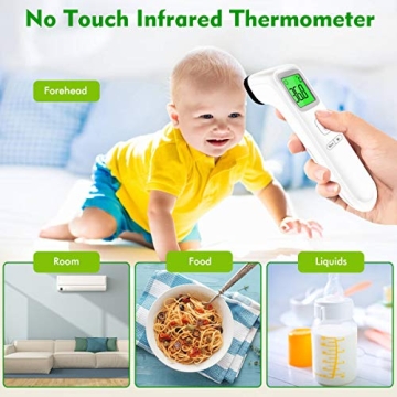 Digital Forehead Thermometer for All Ages - Accurate & Fast