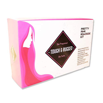 Pretty Pink Emergency Roadside Kit for Women and Teens
