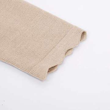 GRACE KARIN Women's High Stretchy Long Sleeve Pullover Sweater Blouse Top