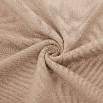 GRACE KARIN Women's High Stretchy Long Sleeve Pullover Sweater Blouse Top