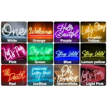 Custom Neon Sign - Personalize Your Space Beautifully