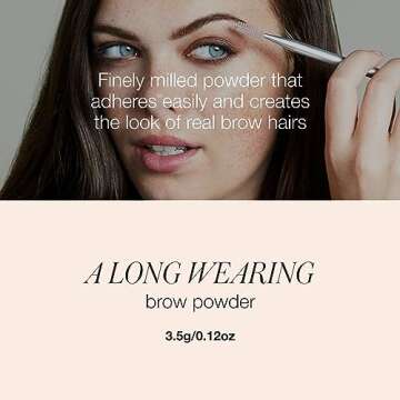 RMS Beauty Back2Brow Powder, Eyebrow Powder in Taupe Light Brown & Blonde Eyebrow Color, Auburn & Brown Brow Powder, Brown & Black Eyebrow Makeup, Eyebrow Palette, Eyebrow Filler