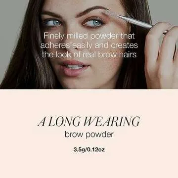 RMS Beauty Back2Brow Powder, Eyebrow Powder in Taupe Light Brown & Blonde Eyebrow Color, Auburn & Brown Brow Powder, Brown & Black Eyebrow Makeup, Eyebrow Palette, Eyebrow Filler