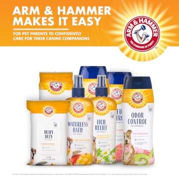 Arm & Hammer Heavy Duty Dog Wipes - Travel Size & Scented