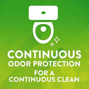 Scrubbing Bubbles Toilet Bowl Tablets, Continuous Clean Toilet Drop In Discs, Each Tablet Provides 4 Weeks of Protection Against Stains and Build Up, 3 Count (Pack of 6)