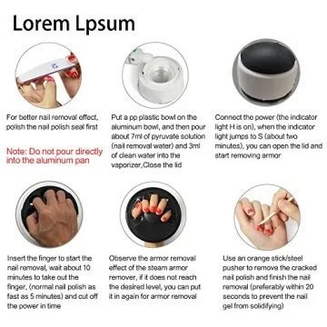 Nail Polish Remover Machine for Fast and Safe Polish Removal