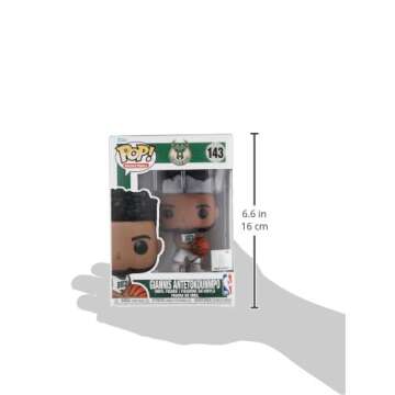 Funko Pop! NBA: Bucks - Giannis Antetokounmpo Figure Collectible