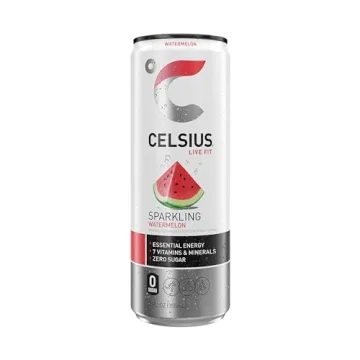 CELSIUS Sparkling Watermelon Energy Drink, Natural Boost
