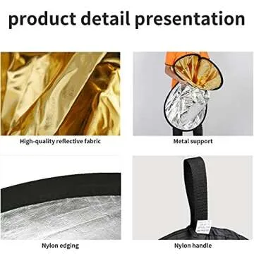 Godox 24"x36" Collapsible 5-in-1 Photography Reflector