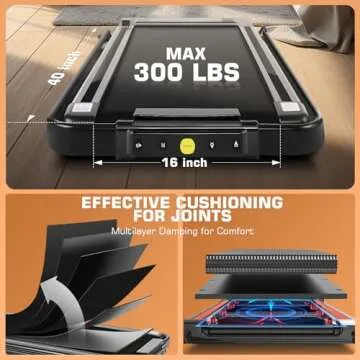 ANCHEER Treadmill - Compact & Versatile for Home or Office