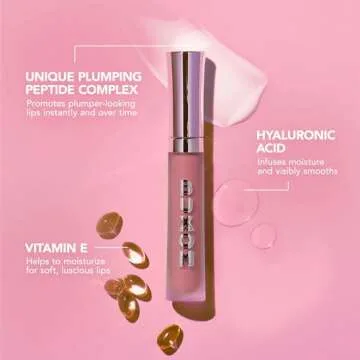 BUXOM Full-On Plumping Lip Cream Gloss, White Russian