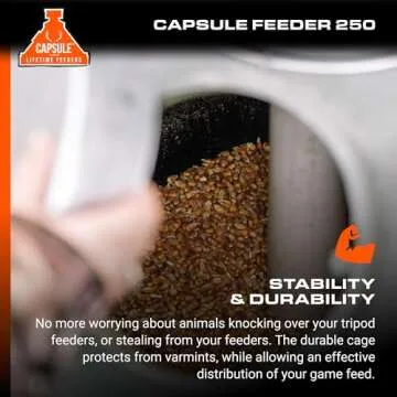 CAPSULE Feeder Game Feeder with 250LB Capacity