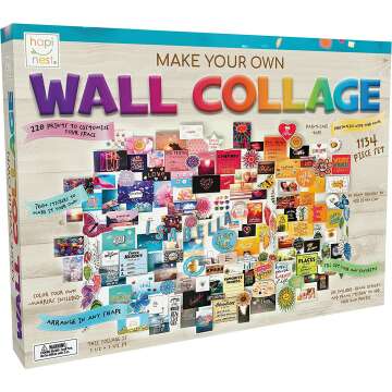 DIY Wall Collage Kit for Teen Girls - Aesthetic Decor