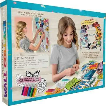 DIY Wall Collage Kit for Teen Girls - Aesthetic Decor