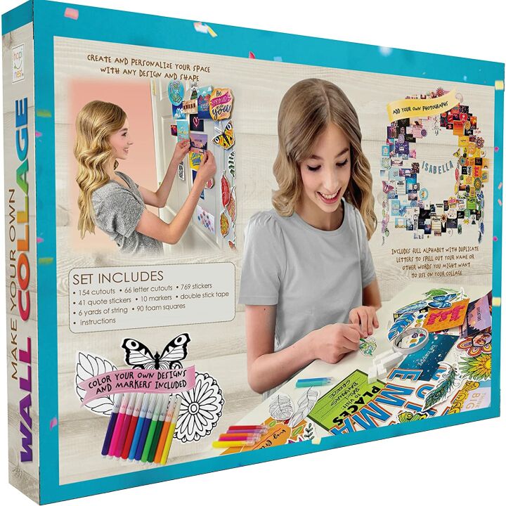 DIY Wall Collage Kit for Teen Girls - Aesthetic Decor