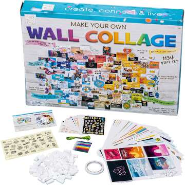 DIY Wall Collage Kit for Teen Girls - Aesthetic Decor