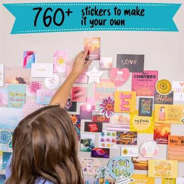 DIY Wall Collage Kit for Teen Girls - Aesthetic Decor