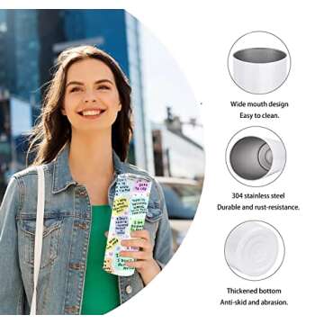 ATHAND 20 Oz Positive Gift for Women,Inspirational Personalized Gift for Women,Straight Travel Mug for Friends Bestie Sister,My Mental Health Breakdown Cup Skinny Tumbler with Lid