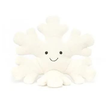 Jellycat Amuseables Snowflake Stuffed Toy 12 inches