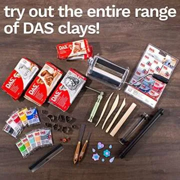 DAS Airdry Clay 2.2 lb Block for Easy Crafting