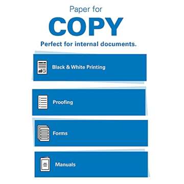 Hammermill Printer Paper, Great White 30% Recycled Paper, 3 Hole - 1 Ream (500 Sheets) - 92 Bright, Made in the USA, 086702