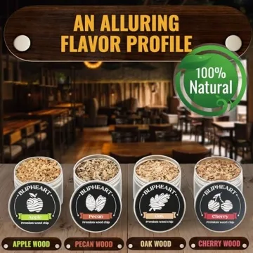 Premium Cocktail Smoker Kit with Wood Chips and Torch