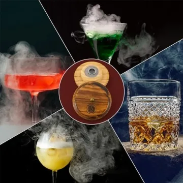 Premium Cocktail Smoker Kit with Wood Chips and Torch