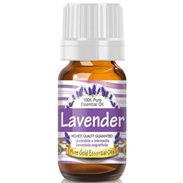 Pure Gold Lavender Essential Oil 10ml for Relaxation and Wellness