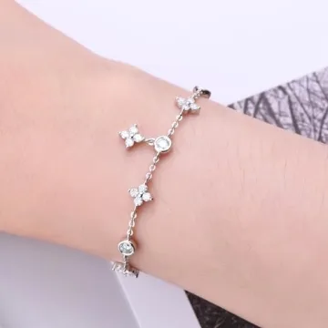 Little Forest Moissanite Bracelet for Elegance & Style