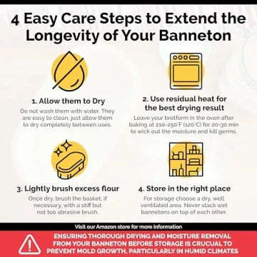 Buy Bulka Oval 750g Banneton for Perfect Bread Baking