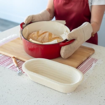 Buy Bulka Oval 750g Banneton for Perfect Bread Baking