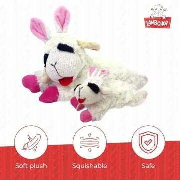 Multipet Lamb Chop Easter 10.5",White